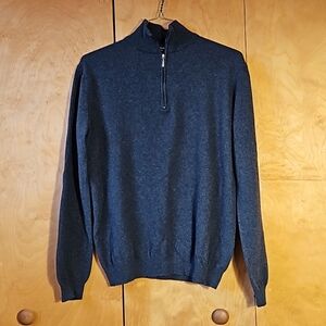 Bartolini Sweater Made in Italy Wool Nylon Cashmere Size XL or Large